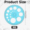 Circle Template for Drawing, Plastic Circle Stencil Geometric Circle Ruler