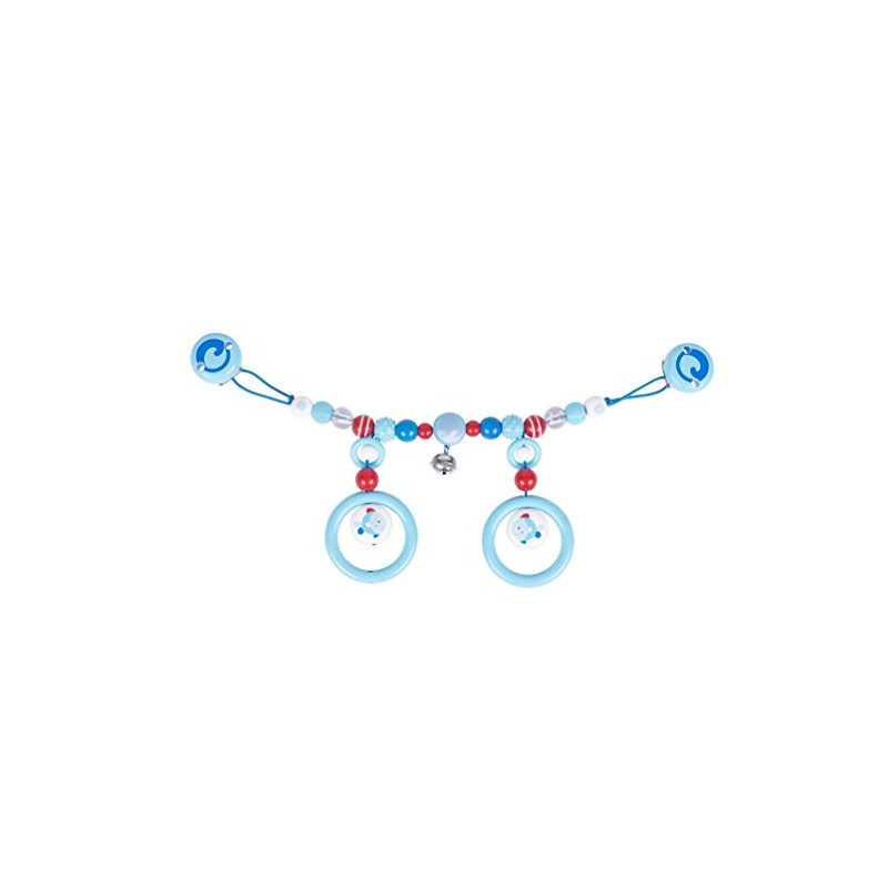 Heimess Pram Chain With Clips (Fish)