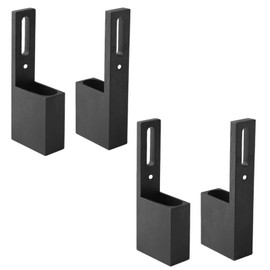 Garage Door Sensor Protector Garage Door Sensor Sun Shade Cover Compatible with 801CB-P,820CB or 41A5034 Sensors,Black(4 Pack)