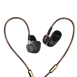 KZ ATE Hi-Fi IEM Deportes Auriculares con cobre conductor gancho del oído y de la espuma Eartips Especialmente para, micrófono Edición de Música Fan