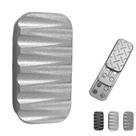 JUDIXY Fidget Slider 3 Layer EDC Metal Magnetic Fidget Toys Adults, Desk Toys Gift for Stress Relief (Grey)