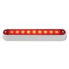 Grand General 76092 Red 6-1/2" 9-LED Sealed Light Bar with