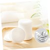 WOONEKY 60pcs Round Makeup Remover Pads Triple Layer Facial Pads
