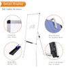 VIZ-PRO Magnetic Whiteboard Easel, 36 x 24 Inches, Portable Dry