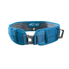 Kurgo Cinturón de Correr Manos Libres para Perro, cinturón de Cintura, Azul costero