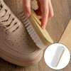 WELANE Suede Cleaning Shoe Brush, Nubuck Wood Brush for Jackets,
