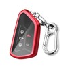 QBUC for Volkswagen Key Fob Cover with Keychain,Car Key Case