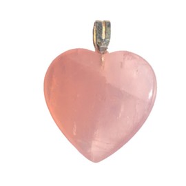 Heart Pendant Gemstones | Heart Pendant Small with Silver 925 | Crystal Stone Hearts, Gemstone