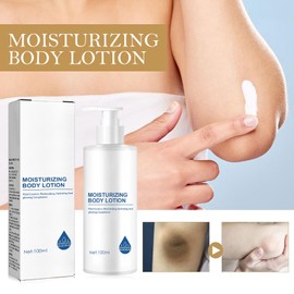 Cynamus Moisturising Lotion Milk Whitening Body Cream, 100 ml Lightweight Anti-Ageing Silk Natural Lotion, Daily Moisture for Quickly Absorbent, Nourishing