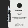 Alice Cosmetic Ink Pigmento Microblading Alice Cosmetic Tinta Medium Black
