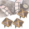 Pack of 100 Pyramid Rivets Pyramid Punk Rivets Square Rivets