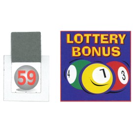 Thomas & Anca Club Supplies Ltd Lottery Bonus Ball Tickets 1-59 Fundraising tickets 1-59 1 Single Pack