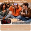 2.1-inch 4-Digit Quick Gym Timer, Suitable for Fitness Training, Event