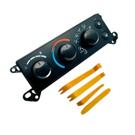 55057079AB AC Climate Control Panel Compatible with 2006-2008 Dodge Dakota Ram 1500/2500/3500 08-11 Dodge Dakota Replacement for 55057079AA