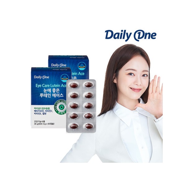 Daily One Lutein Ace eye supplement beta-carotene, good for the