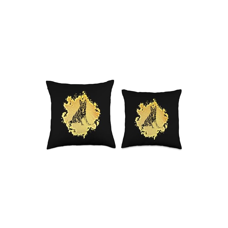 German Shepherd Pet Dog German Shepherds Throw Pillow