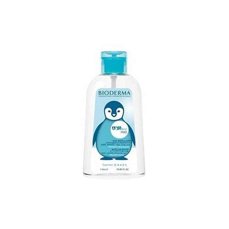 BIODERMA, ABCDerm H2O, Agua Micelar, Limpia, Calma e Hidrata, para