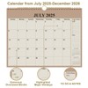 Calendar 2025-2026 - Wall Calendar from July 2025 to December