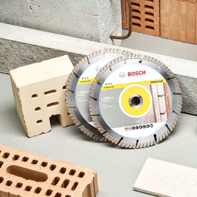 BOSCH 2608602393 Standard for Universal Turbo Diamond Cutting Disc, 115mm