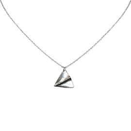 Shag Wear Life Love Friendship Inspire Pewter Pendant Necklaces, Paper Airplane