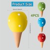 Yharnamite 4 Pcs Terracotta Self Watering Devices, Watering Globes, Professional