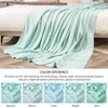 Amorchoice Cotton Waffle Blanket Soft Lightweight Breathable Bed Blanket Skin-Friendly