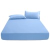KHIM Luxury Extra Deep Fitted Sheet 16”/40CM Breathable Poly Cotton
