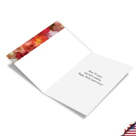 NobleWorks Funny 55th Anniversary Work Milestone Greeting Card with 5 x 7 Inch Envelope (1 Card) 55 Year Time Count C9452AWG