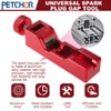 Universal Spark Plug Gap Tool with Feeler Gauge, Spark Plug