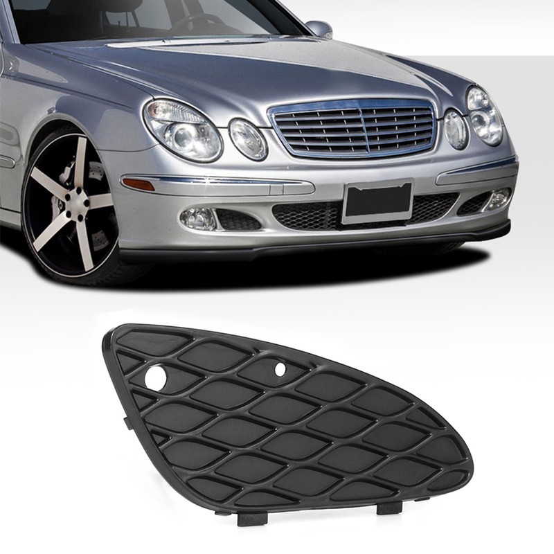 Front Bumper Cover Mesh Grille 2118850353 2118850253 Fit for MercedesBenz