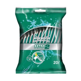 WILKINSON SWORD - Extra 2 For Men | Sensitive | 20 x Disposable Razors (Packaging may differ)