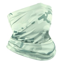 Achiou Neck Gaiter Face Mask Scarf Dust Sun Protection Cool Lightweight Windproof, Breathable Fishing Hiking Running Cycling