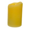 Kurt S. Adler 5-Inch Battery-Operated LED Honeycomb Candle with Flicker
