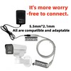 LETONDA DC Power Extension Cable, 12V CCTV Security Camera Cord,