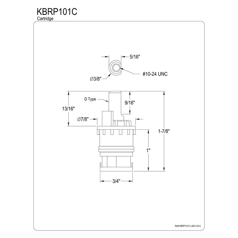 Duraseal Cartridge for KB101 KB161 621 1601 1975 1791