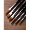 Professional Watercolour Brush Set, 10 Artist Brushes, Watercolour Brushes, Golden