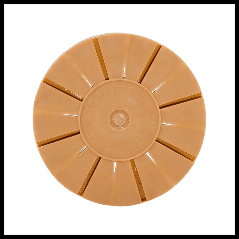 Hihaha 3.5" Car Rubber Eraser Wheel Decal Removal with Drill