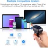 Eyoyo Wearable Finger Ring Barcode Scanner, 3-in-1 Mini USB Wired