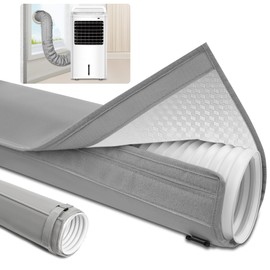 Portable AC Hose Insulation Cover - 3-Layer Insulated Sleeve for 5" & 5.9" Diameter Exhaust Hoses | Heat Reduction, Durable Vent Duct Protection for Portable Air Conditioners