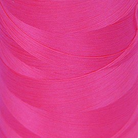 ATENA 160 Polyester Serger Thread, 5468 Yard Cone, Hot Pink, Made in Poland