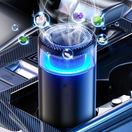 Car Air Fragrance, Car Diffusers for 360 degree All-round Atomization, AI dual chip Assistance, Powerful Fragrance Diffusion 1 second Filling the Car, Ideal Gift Women Men - Early Morning