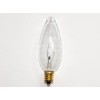 Bulbrite 25CTC/32/3 25-Watt 130-Volt Incandescent Torpedo Chandelier Bulb, 32mm, Clear