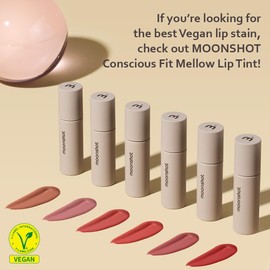 Moonshot KOREA Conscious Fit Mellow Lip Stain Longwear, Weightless, Not Animal Tested,Glow-Boosting, Long-Lasting, Comfortable, Non-Sticky,k-beauty, (Uni Beige, 01)