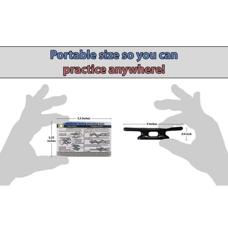 Nautical Knot Tying Kit for Boaters and Sailors