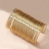 EIELO 2 Pcs Gold Cuff Bangle Bracelet for Women Open