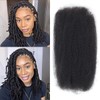 Vecago Afro Kinkys Bulk Human Hair, 18 inch 4c Curly