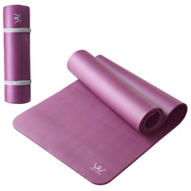 YAMAZEN 72"X24" Extra Length & Thickness Yoga Workout Mat for Home Gym Exercise | All Purpose Mat with Strap | Excellent Cushioning 10mm(2/5") / 15mm(3/5") Thickness YAMAZEN 72"X24" Extra Size & Thickness Yoga Workout Mat for Home Gym Exercise | All Purpose Mat with Strap | Excellent Cushioning 10mm(2/5") / 15mm(3/5") Thickness