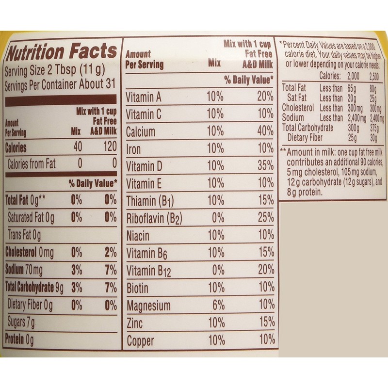 Ovaltine Classic Malt Flavored Milk Mix, 12 oz