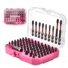 Geinxurn 83Pieces Impact Screwdriver Bits Set, Magnetic S2 Steel Phillips/Square