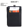 Boshiho Men's Commuter Passcase, Genuine Leather, 5 Card Case, Employee